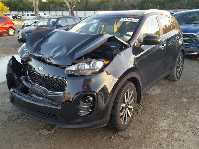 KNDPN3AC8H7108492 - 2017 KIA SPORTAGE E BLACK photo 2