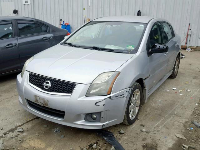 3N1AB6AP6AL612935 - 2010 NISSAN SENTRA 2.0 SILVER photo 2