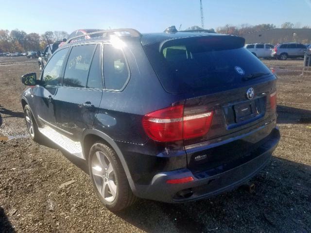 5UXFE43577L010431 - 2007 BMW X5 3.0I BLUE photo 3