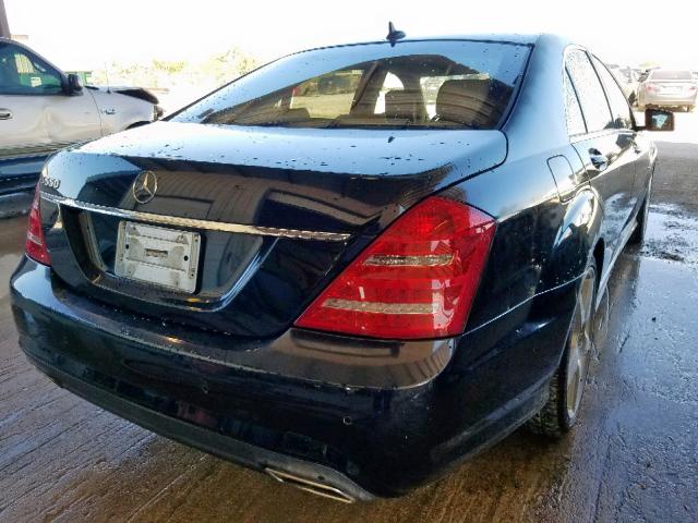 WDDNG7DBXCA426532 - 2012 MERCEDES-BENZ S 550 BLACK photo 4