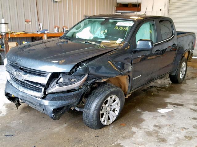 1GCGSCEN0H1234398 - 2017 CHEVROLET COLORADO L GRAY photo 2