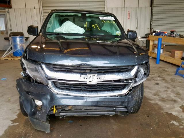 1GCGSCEN0H1234398 - 2017 CHEVROLET COLORADO L GRAY photo 9