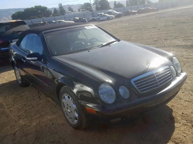 WDBLK65G83T143313 - 2003 MERCEDES-BENZ CLK 320 BLACK photo 1