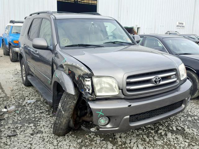 5TDBT48A74S227449 - 2004 TOYOTA SEQUOIA LI GRAY photo 1