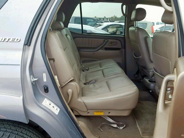 5TDZT38A42S098074 - 2002 TOYOTA SEQUOIA LI PURPLE photo 6