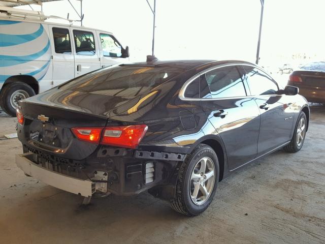 1G1ZB5ST9HF280444 - 2017 CHEVROLET MALIBU LS 黑色 照片 4