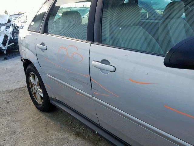 1G1ZT62805F212415 - 2005 CHEVROLET MALIBU MAX ვერცხლისფერი ფოტო 10