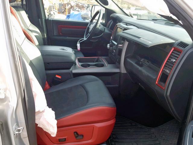 1C6RR7YT9GS120955 - 2016 RAM 1500 REBEL ვერცხლისფერი ფოტო 5