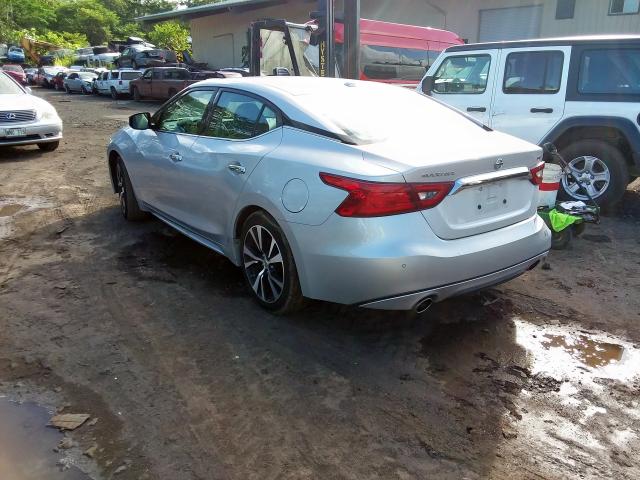 1N4AA6AP0JC385730 - 2018 NISSAN MAXIMA 3.5 SILVER photo 3