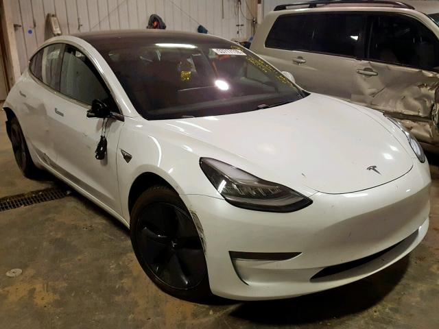 5YJ3E1EA0JF041009 - 2018 TESLA MODEL 3 WHITE photo 1