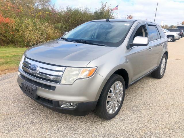 2FMDK49C38BB10868 - 2008 FORD EDGE LIMIT SILVER photo 1