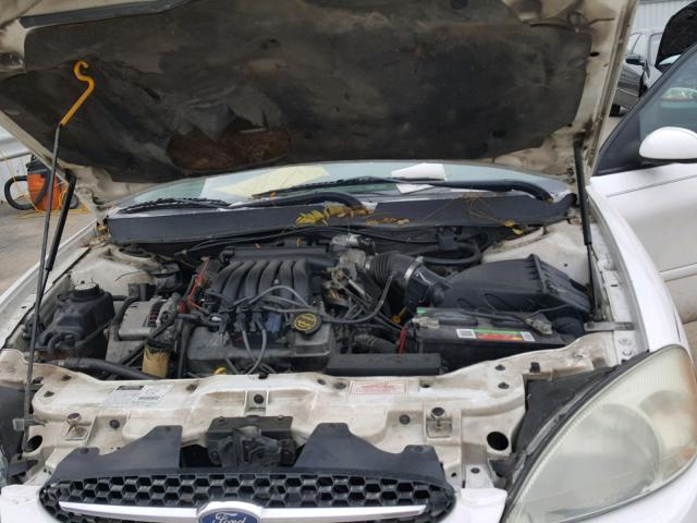 1FAFP55U32G269494 - 2002 FORD TAURUS SES WHITE photo 7