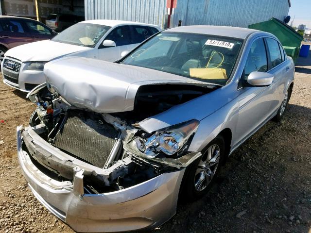 1HGCP2F6XBA062648 - 2011 HONDA ACCORD SE SILVER photo 2