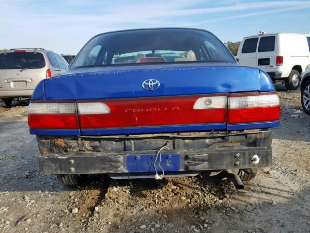 1NXBB02E6VZ630029 - 1997 TOYOTA COROLLA DX BLUE photo 9