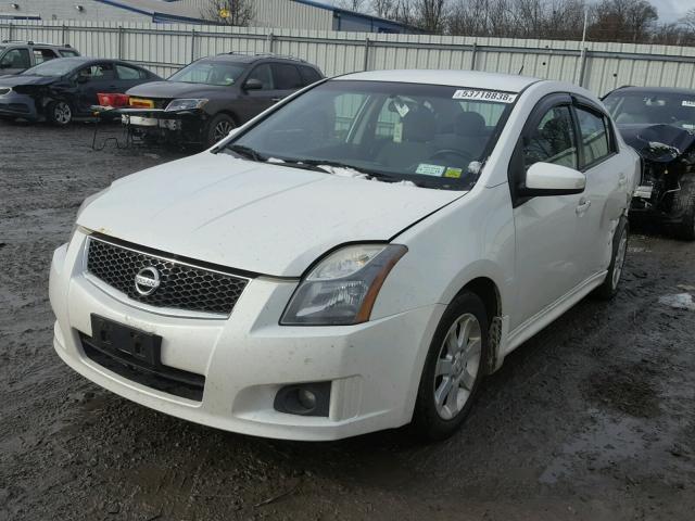 3N1AB6AP7AL680466 - 2010 NISSAN SENTRA 2.0 WHITE photo 2