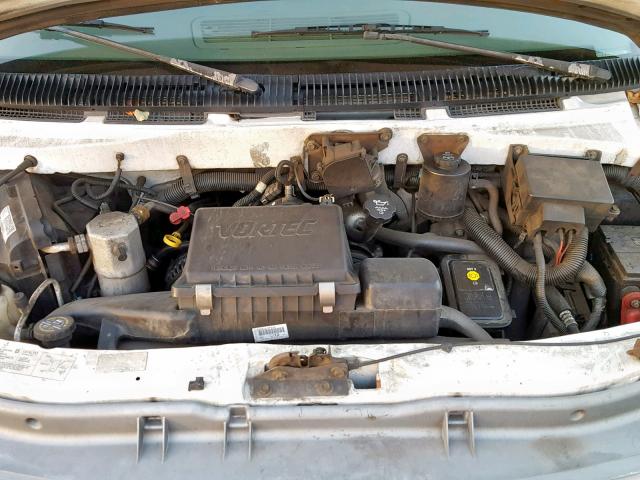 1GCDM19X44B104772 - 2004 CHEVROLET ASTRO WHITE photo 7