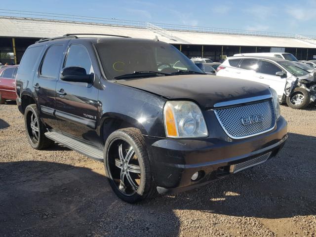 1GKFK13027R234186 - 2007 GMC YUKON BLACK photo 1