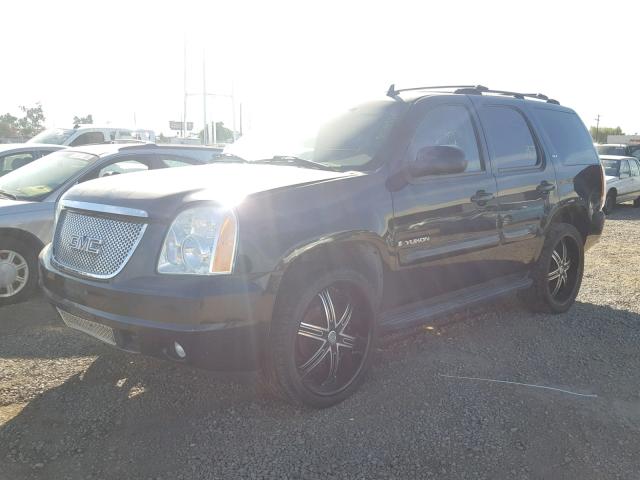 1GKFK13027R234186 - 2007 GMC YUKON BLACK photo 2