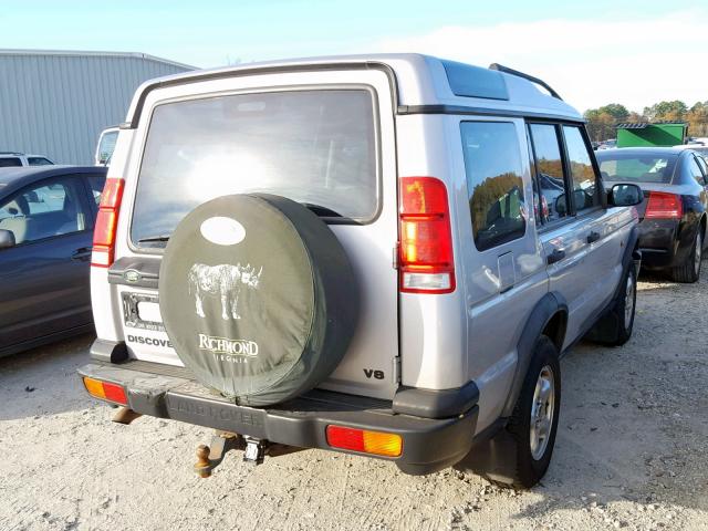 SALTY1246YA261062 - 2000 LAND ROVER DISCOVERY SILVER photo 4