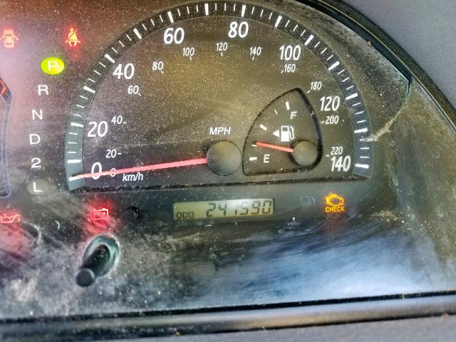 4T1BE32K83U202975 - 2003 TOYOTA CAMRY LE GRAY photo 8