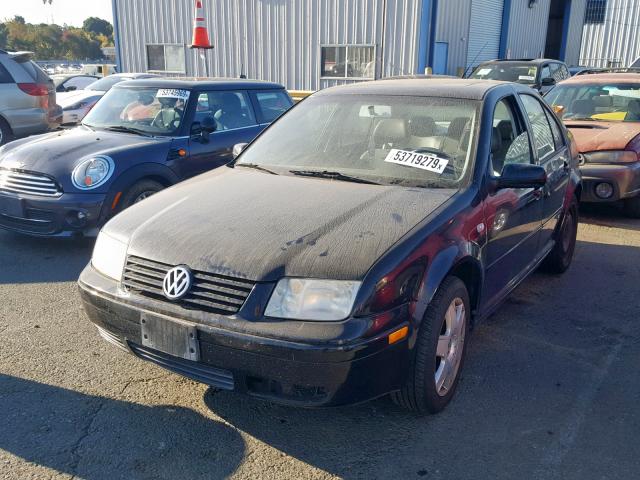 3VWSE29M6YM164600 - 2000 VOLKSWAGEN JETTA GLS BLACK photo 2