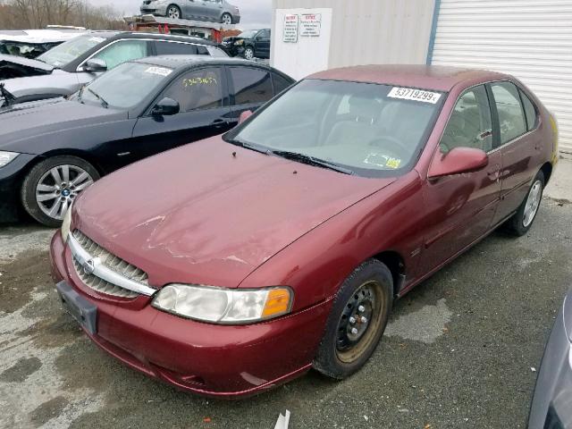 1N4DL01DX1C198408 - 2001 NISSAN ALTIMA XE RED photo 2