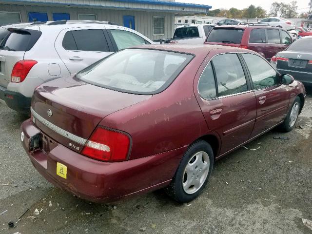 1N4DL01DX1C198408 - 2001 NISSAN ALTIMA XE RED photo 4