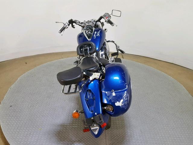 1HFSC52N39A600045 - 2009 HONDA VTX1300 T BLUE photo 9