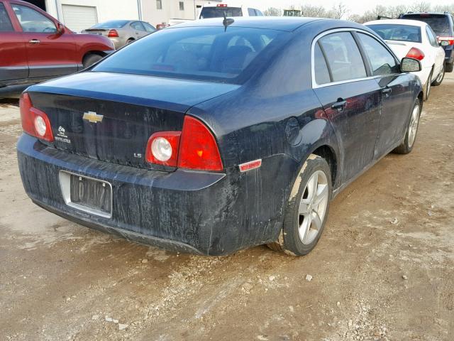 1G1ZG57B69F176836 - 2009 CHEVROLET MALIBU LS 黑色 照片 4