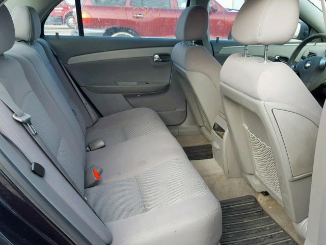 1G1ZG57B69F176836 - 2009 CHEVROLET MALIBU LS 黑色 照片 6