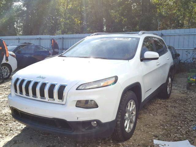 1C4PJLCS9EW185440 - 2014 JEEP CHEROKEE L WHITE photo 2