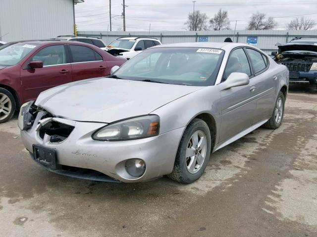 2G2WP552561208857 - 2006 PONTIAC GRAND PRIX ვერცხლისფერი ფოტო 2