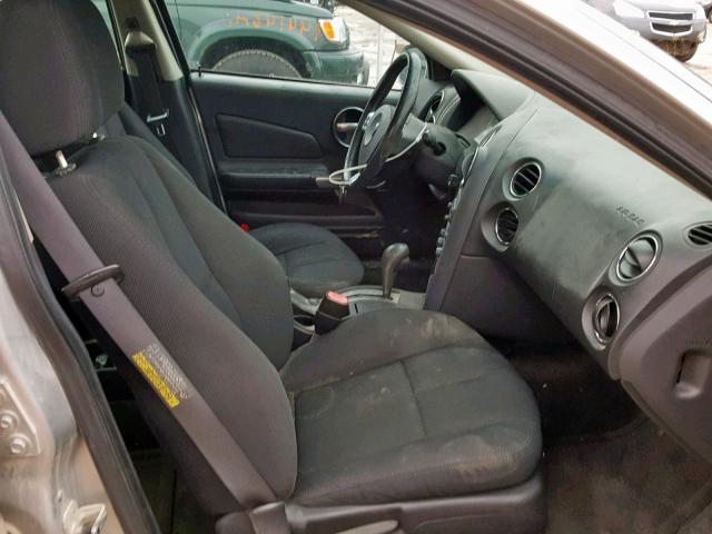 2G2WP552561208857 - 2006 PONTIAC GRAND PRIX ვერცხლისფერი ფოტო 5