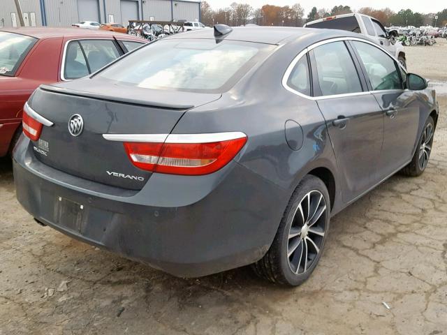 1G4PR5SK0H4106190 - 2017 BUICK VERANO SPO GRAY photo 4