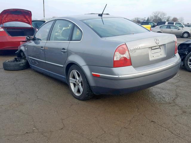 WVWRH63B64P052648 - 2004 VOLKSWAGEN PASSAT GLX 银色 照片 3