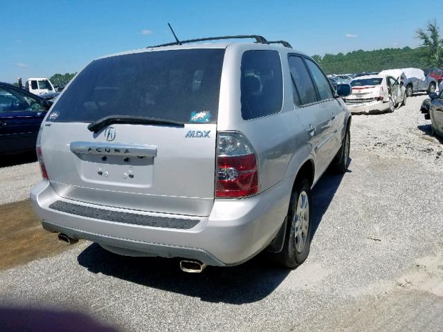 2HNYD18854H550782 - 2004 ACURA MDX TOURIN SILVER photo 4