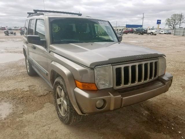 1J8HH48N16C175960 - 2006 JEEP COMMANDER 金色 照片 1