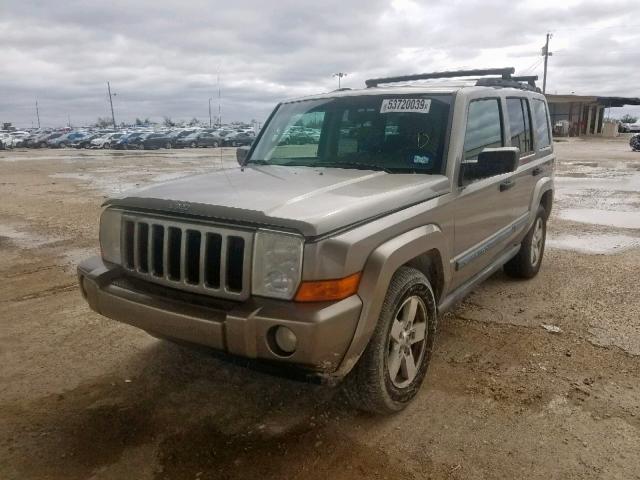 1J8HH48N16C175960 - 2006 JEEP COMMANDER 金色 照片 2