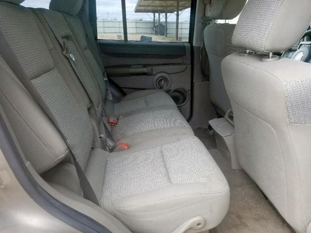 1J8HH48N16C175960 - 2006 JEEP COMMANDER 金色 照片 6