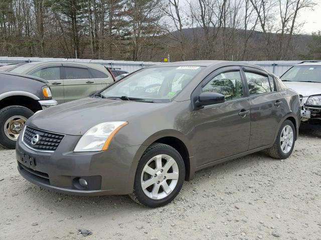 3N1AB61E67L653802 - 2007 NISSAN SENTRA 2.0 GRAY photo 2