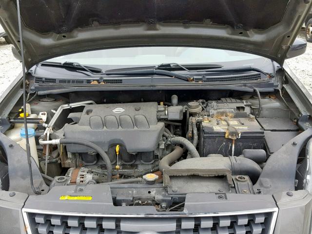 3N1AB61E67L653802 - 2007 NISSAN SENTRA 2.0 GRAY photo 7