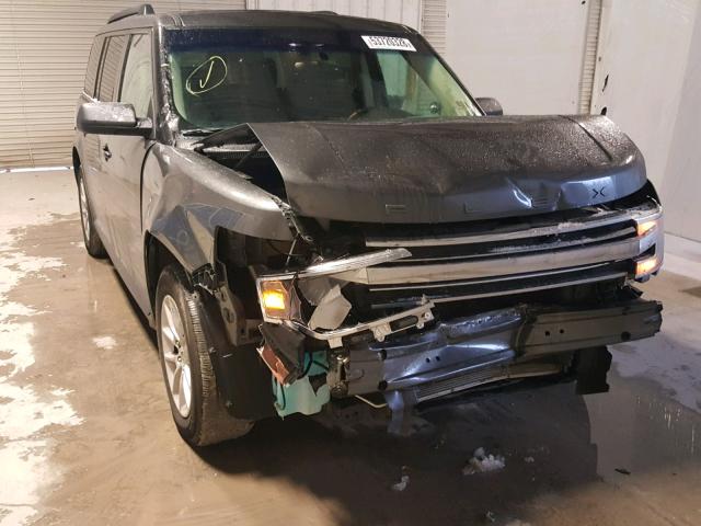 2FMGK5B84JBA02404 - 2018 FORD FLEX SE GRAY photo 1