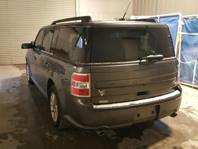 2FMGK5B84JBA02404 - 2018 FORD FLEX SE GRAY photo 3