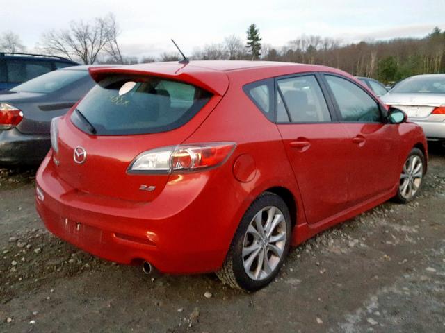 JM1BL1K67B1463287 - 2011 MAZDA 3 S RED photo 4