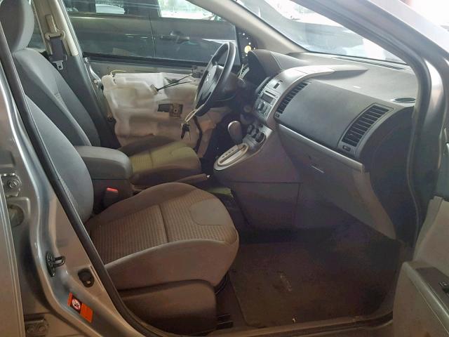 3N1AB61E28L677743 - 2008 NISSAN SENTRA 2.0 GRAY photo 5