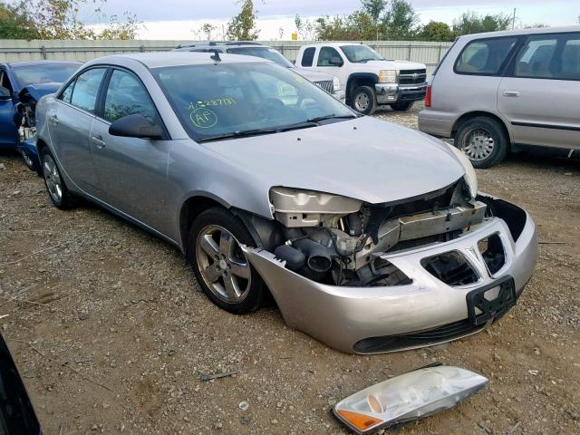 1G2ZH57N584287181 - 2008 PONTIAC G6 GT SILVER photo 1