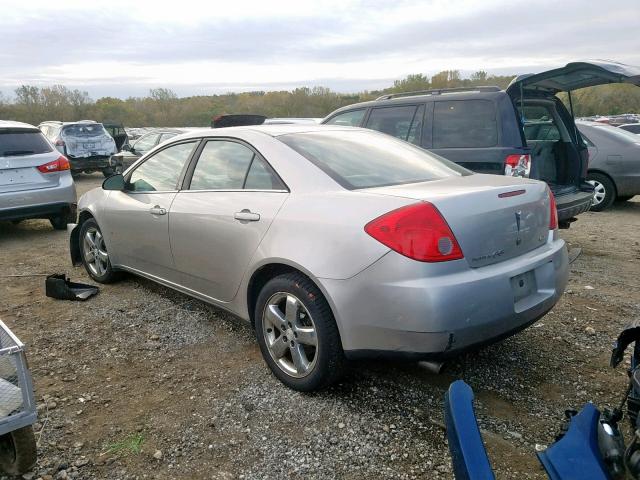 1G2ZH57N584287181 - 2008 PONTIAC G6 GT SILVER photo 3