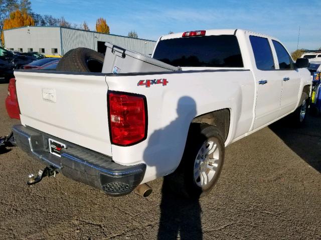 1GCUKREC1FF204086 - 2015 CHEVROLET SILVERADO WHITE photo 4