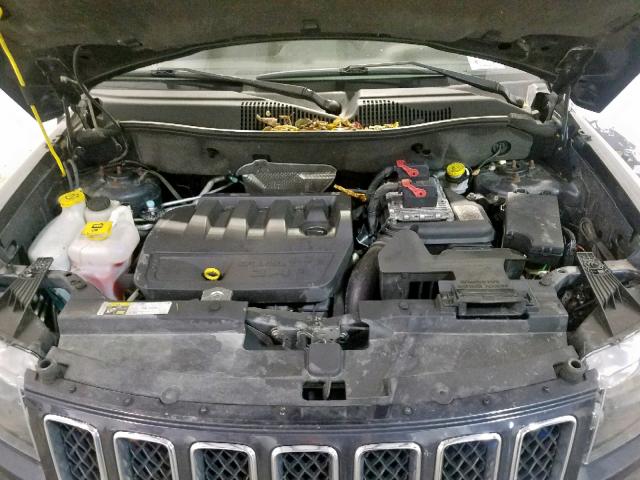 1C4NJDBB1ED622308 - 2014 JEEP COMPASS SP GRAY photo 7