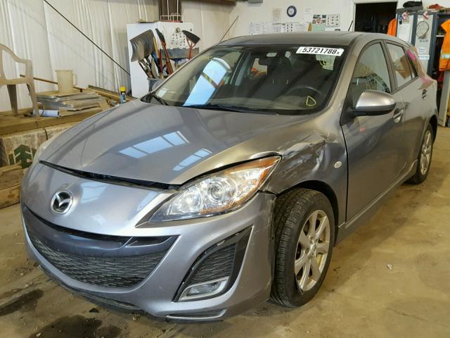 JM1BL1H56A1293808 - 2010 MAZDA 3 S SILVER photo 2